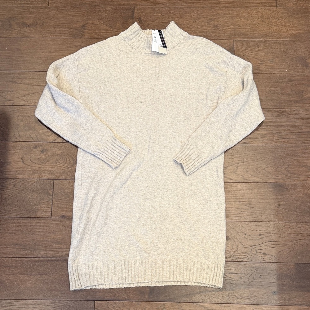 BP Cream Knit Sweater Dress NWT Small C1-058